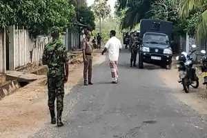 மட்டக்களப்பு  காத்தான்குடி பிரதேசம் சுற்றிவளைக்கப்பட்டு பாரிய தேடுதல்.