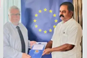 சமஷ்டி அதிகாரப் பகிர்வொன்றே காலத் தேவையானது என எம்.பி சி.சிறீதரன், ஐரோப்பிய ஒன்றியத்தினரிடம் வலியுறுத்து