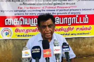சித்திரைப் புத்தாண்டுக்கு முன்னர் தமிழ் அரசியல் கைதிகளை விடுவிக்கவும், இல்லாவிட்டால் நாங்கள் போராட...