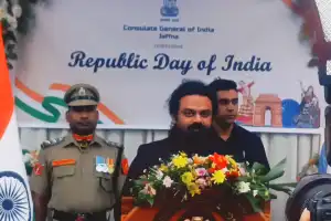 இந்தியாவின் 76வது குடியரசு தினத்தினை முன்னிட்டு யாழ் இந்திய துணைத் தூதரகத்திலிலும் 76 ஆவது குடியரசு தின...