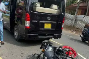 முன்னாள் எம்.பி கோ.கருணாகரம் பயணித்த வாகனம் திருகோணமலை, உப்புவெளி பிரதேசத்தில் விபத்து