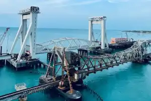 இந்தியா இராமேஸ்வரத்தில் புதிய பாம்பன் பாலத்தின் கட்டுமானம் நிறைவடைந்த நிலையில், திறப்பு விழா குறித்த தகவல்...