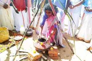 மட்டக்களப்பு  வவுணதீவு பிரதேச செயலகத்தின் பொங்கல் விழா  இன்று காஞ்சரங்குடா மாணிக்கப் பிள்ளையார் ஆலயத்தில்...